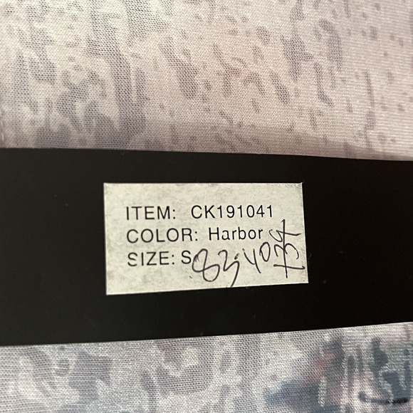 Midi Dress SZ S Sea Ocean Nautical Semi Sheer Mesh Skirt Art to Wear Grunge - Picture 10 of 16